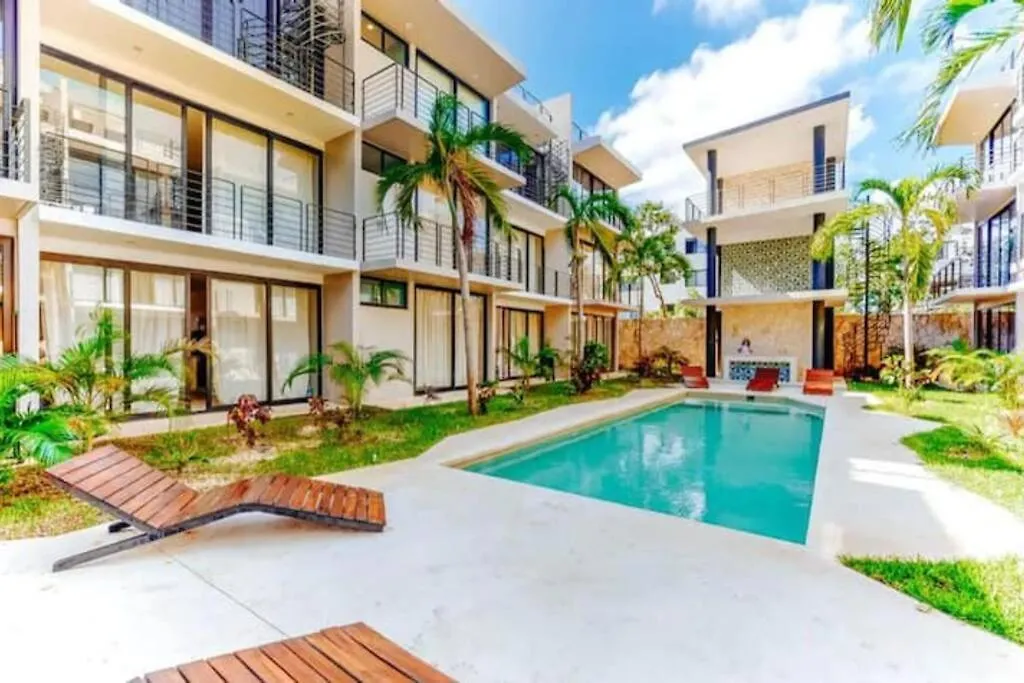 306 Amena 1Br Penthouse W/ Gym & Private Pool/Rooftop Apartment Tulum
